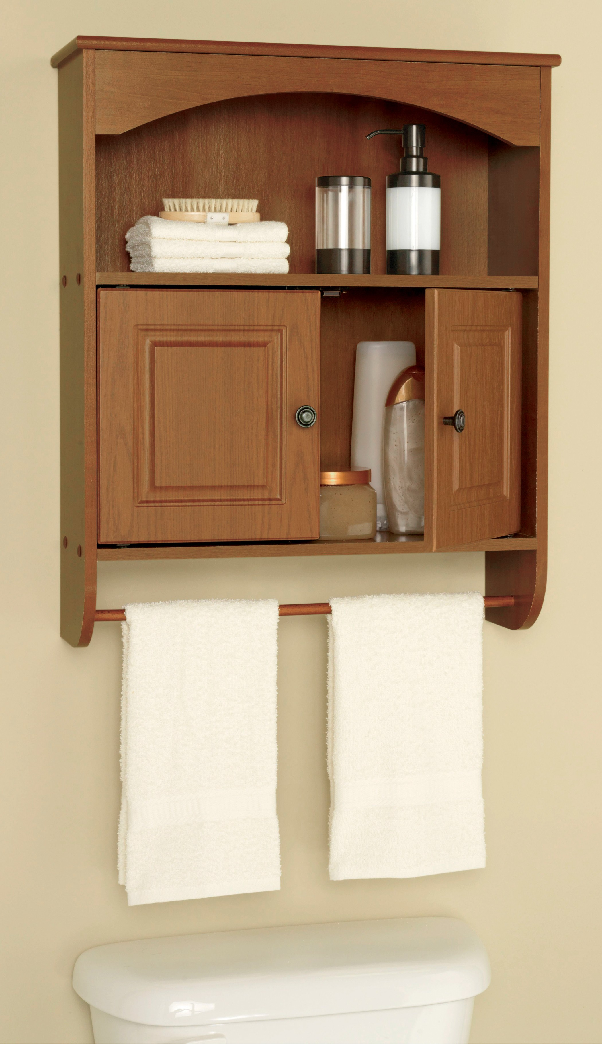 Classic Wall Mounted Lacquered Oak Wood Bathroom Cabinet With regarding measurements 2100 X 3641